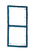 Vertical Stacked Rectangle Borders