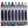 Crayons in a Row