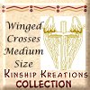 Winged Crosses / Medium Size