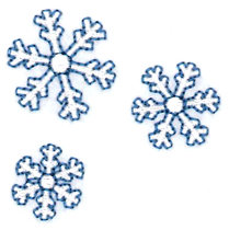 3 Snowflakes