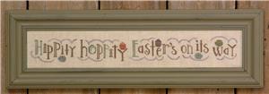 Easter Row Cross Stitch Pattern