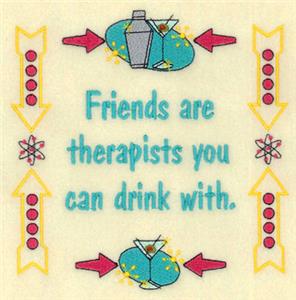 Friends are Therapists