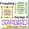 Friendship Sayings 2 Design Pack