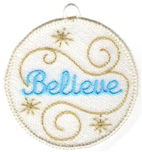 Believe Ornament (FSL)