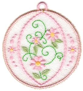 Pink Floral Ornament (FSL)