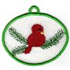 Red Bird Ornament - Small (FSL)