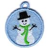 Snowman - Mini FSL Ornament