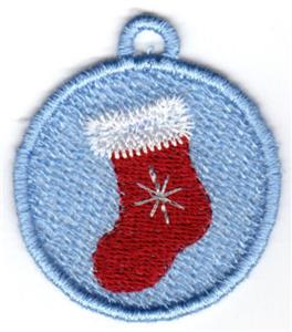 Stocking - Mini FSL Ornament
