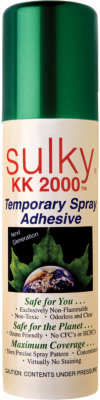 Sulky KK 2000 Temporary Spray Adhesive, 4.23 oz