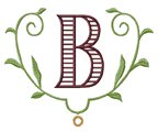 Romanesque 9 Letter B