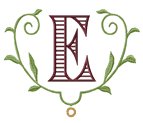 Romanesque 9 Letter E