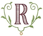 Romanesque 9 Letter R