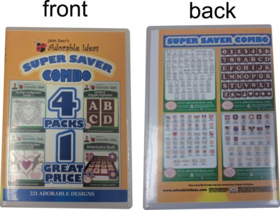 Super Saver Quilt Combo Pack / (On CD and in Download Center)