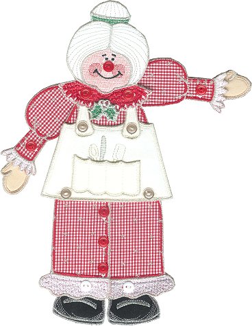 Holiday Danglers - Mrs. Claus Design Pack