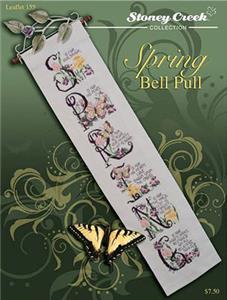 Spring Bell Pull Cross Stitch Pattern