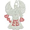 Free Standing Lace Inspirational Heart Angel 2017