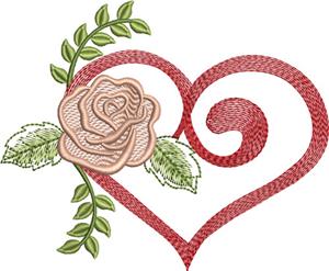 Valentine Heart Design 1 (5x7)