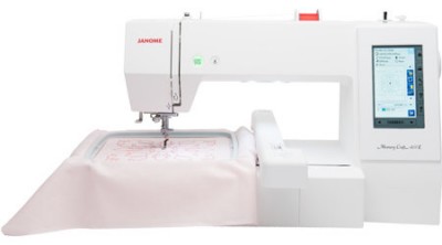Janome® Memory Craft 400E sewing machine.