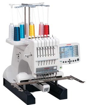Janome® MB-7 sewing machine.