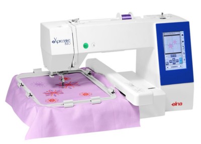 Elna® eXpressive 830 sewing machine.