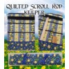Image of EZ Stitch Quilted Scroll Rod Keeper