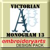 Victorian Monogram Set 13