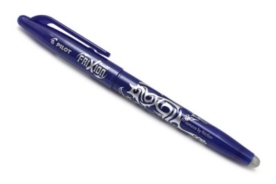 FriXion Heat Erase Gel Pen, .7mm / Blue