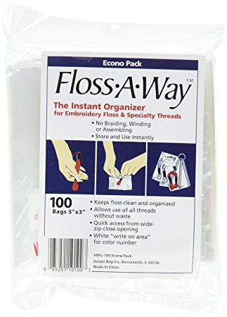 Floss-A-Way Organizer (5"x3" 100/Pkg)
