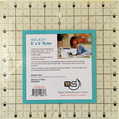 Quilter's Select Non-Slip Rulers / 8" x 8"