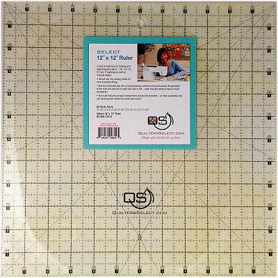 Quilter's Select Non-Slip Rulers / 12" x 12"