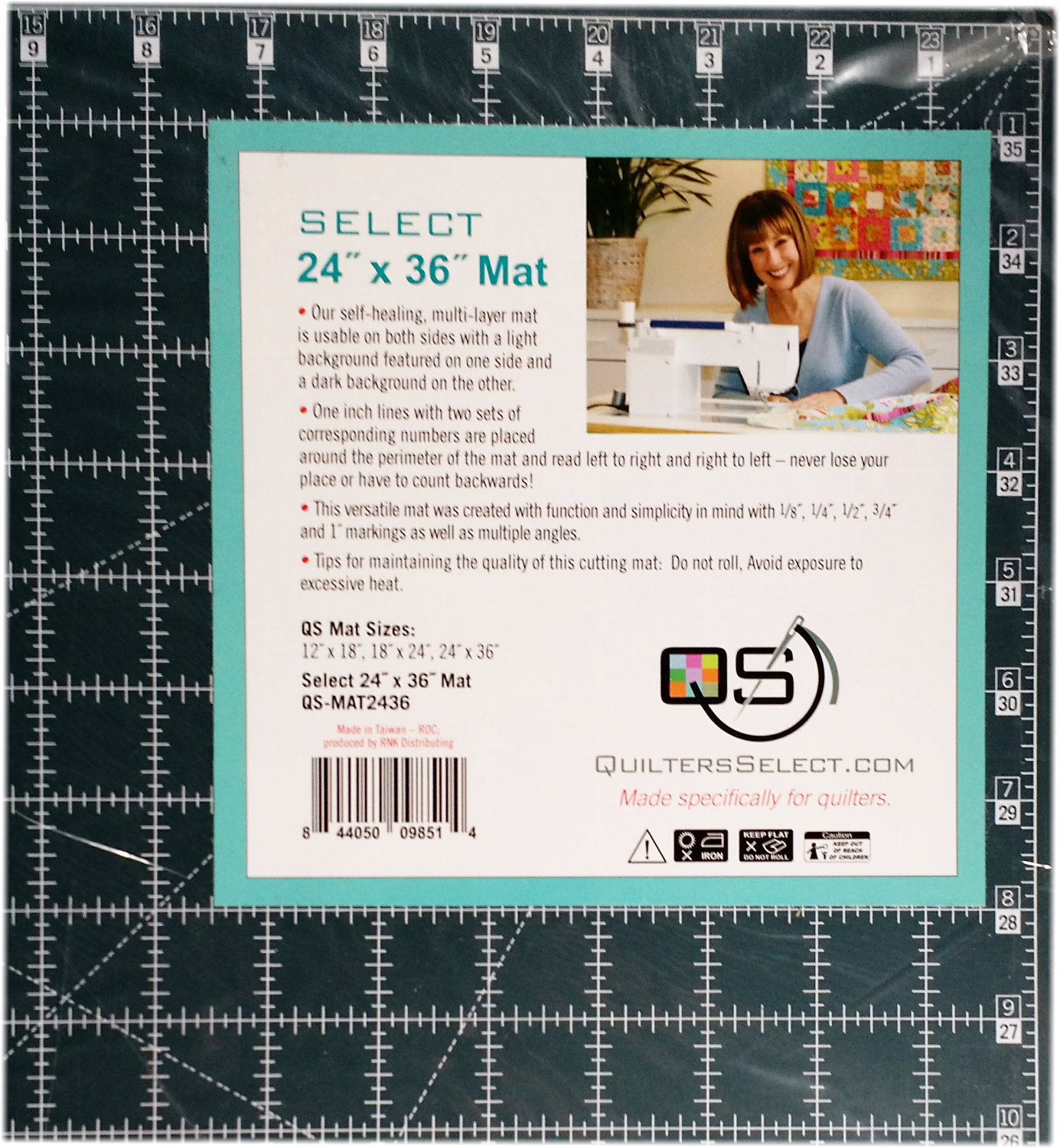24 x 36 Cutting Mat by Quilters Select - the perfect mat for