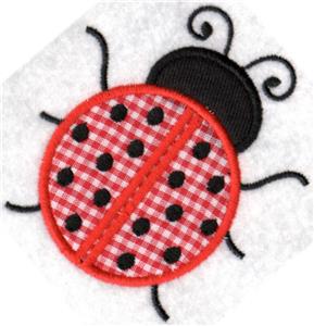Lady Bug Applique Small 5