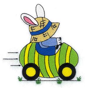 Bunny Driving Easter Egg