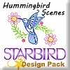 Hummingbird Scenes Design Pack