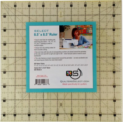 Quilter's Select Non-Slip Rulers / 8.5" x 8.5"