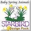 Baby Spring Animals Design Pack