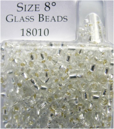 Mill Hill Glass Pony Beads, Size 8/0 / 18010 Ice
