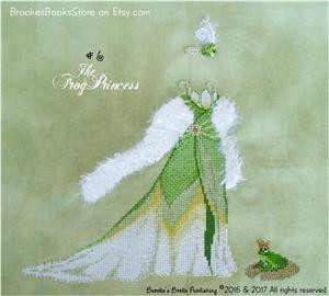 The Frog Princess Gown Cross Stitch Pattern