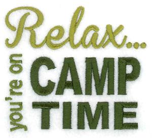 Relax You're on CAMP TIME