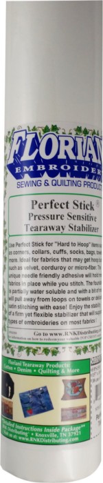Perfect Stick Tearaway embroidery stabilizer by Floriani