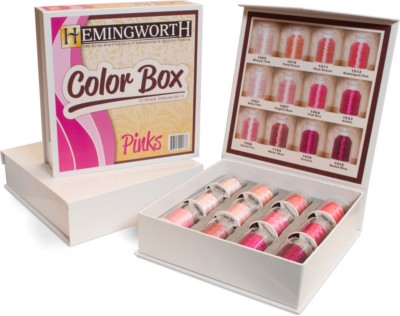 Hemingworth Color Box / 3 Pinks