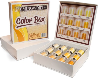 Hemingworth Color Box / 5 Yellows