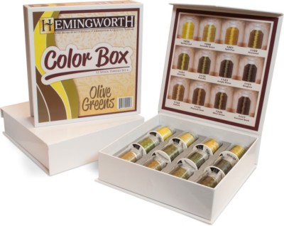Hemingworth Color Box / 6 Olive Greens