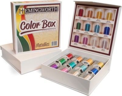 Hemingworth Color Box / 15 Metallics
