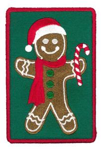 Gingerbread Man Gift Card Holder
