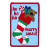 Merry Xmas Stocking Gift Card Holder