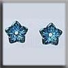 Mill Hill Glass Treasures / Jasmine Flower Light Sapphires AB 12223