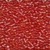 Mill Hill Magnifica Beads Size 12/0 2.25mm / 10060 Sheer Coral Red