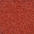 Mill Hill Frosted Glass Seed Beads, Size 11/0 / 62013 Red Red