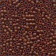 Mill Hill Frosted Glass Seed Beads, Size 11/0 / 62023 Root Beer